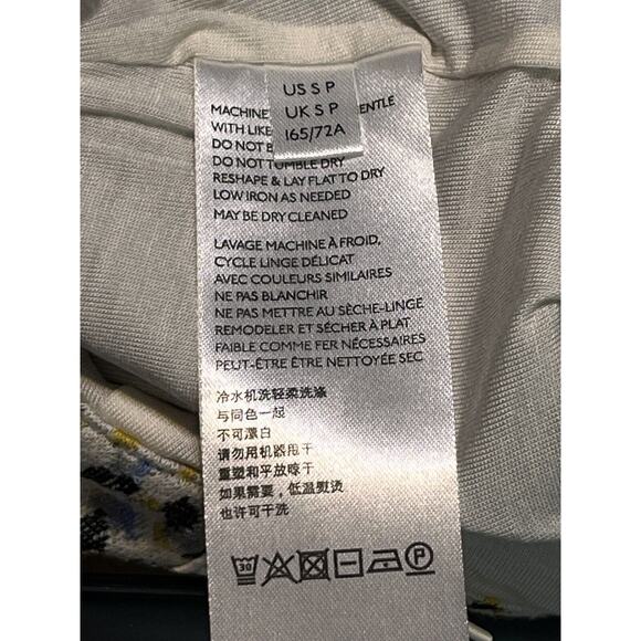 Maeve Anthropologie Leopard Jacquard Skirt Womens Small Lined Pencil Straight - Picture 5 of 9